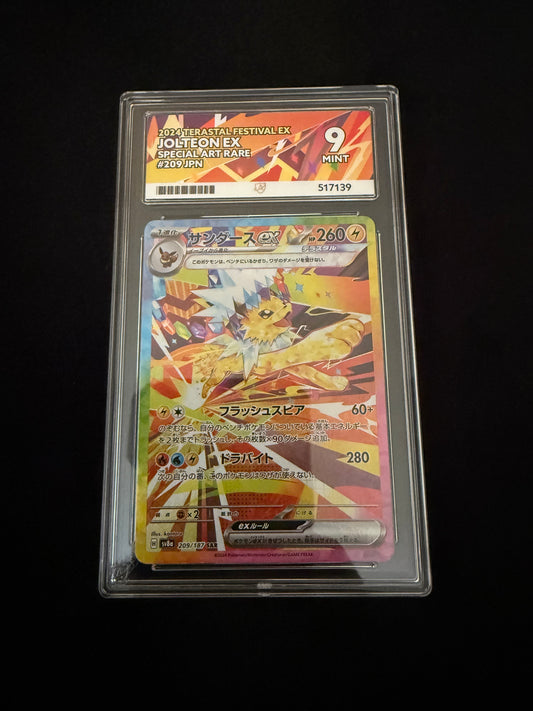 Jolteon ex 209/187 card Japanese Pokémon Ace 9